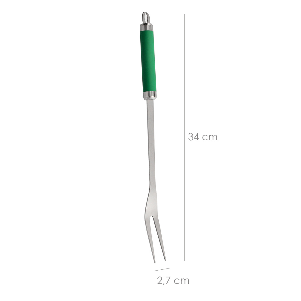 set complementos para barbacoa tenedor